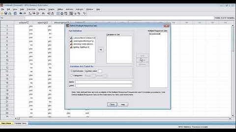 multiple response spss