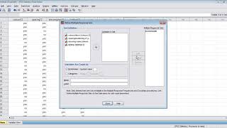 multiple response spss