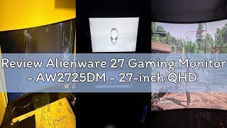 Review Alienware 27 Gaming Monitor - AW2725DM - 27-inch QHD 180Hz 1ms Display, IPS, NVIDIA G-SYNC, A