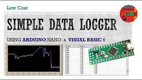 Simple Data Logger Using Arduino (Visual Basic 6)
