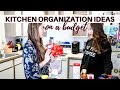 Kitchen Organization on a Budget