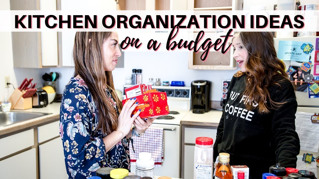Kitchen Organization on a Budget YouTube