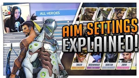 THE BEST Aim Settings Console: ALL HEROES - Improve Aim! | PS4/Xbox Overwatch
