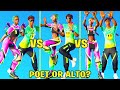 Poet vs Alto Skins in Fortnite Dance Battle! (Wu-Tang is Forever, It&#39;s a Vibe, Freedom Wheels)