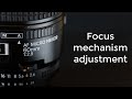 Nikon Micro-Nikkor 60mm f/2.8 : Focus adjustment