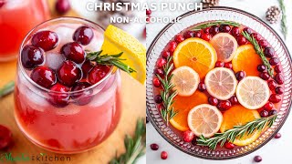 Best Christmas Punch (Non Alcoholic) | Easy Holiday Punch recipe