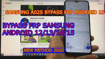 Bypass Google Account Samsung A02S Android 13 | New Method 2025 | Done 1000%