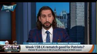 Seattle Seahawks Will DOMINATE Super Bowl Rematch? 👀 Nick Wright REACTS | FIRST THINGS FIRST | NFL