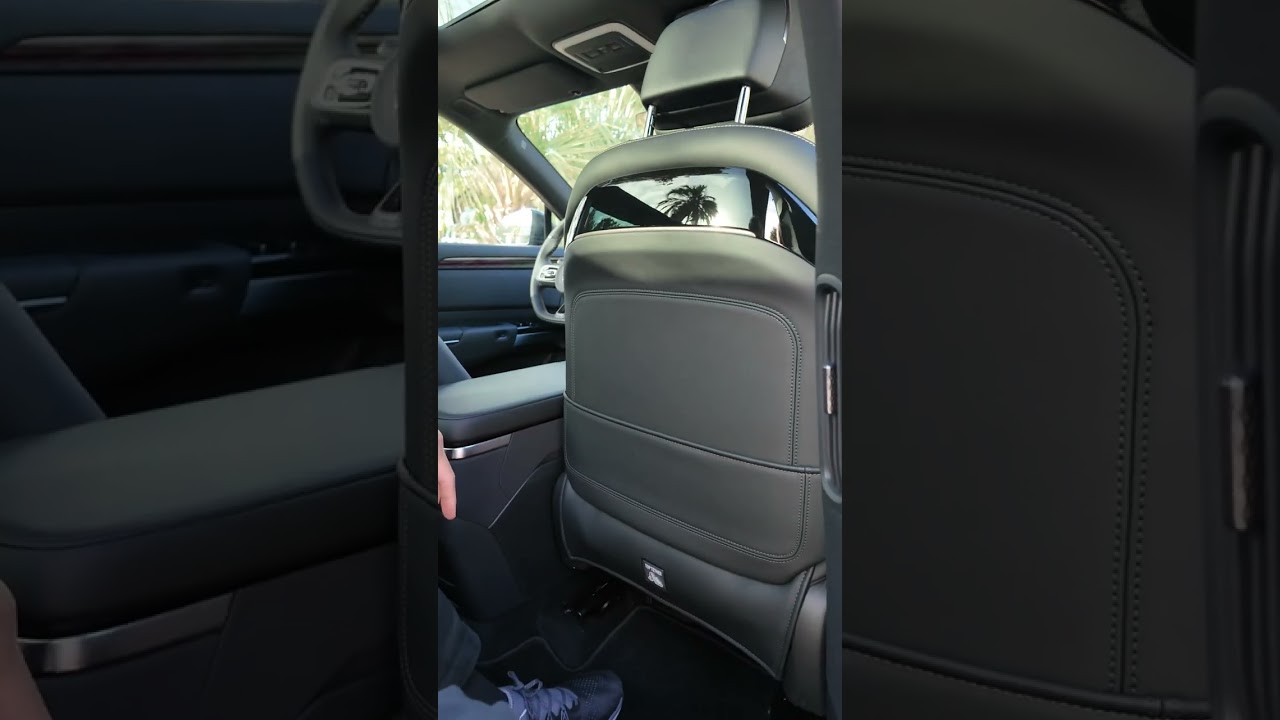 Rear Seats That Feel First-Class 🛋️✨