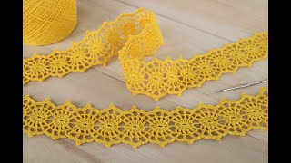 :     -     Ribbon Lace Crochet