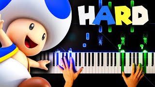 Video thumbnail of "Footlight Lane (from Super Mario 3D World) - Piano Tutorial"
