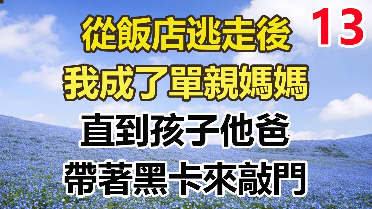 续集来啦！！！！！從飯店逃走後，我成了單親媽媽，直到孩子他爸，帶著黑卡來敲門#幸福敲門 #為人處世 #生活經驗 #情感故事#幸福敲門 #為人處世 #生活經驗 #情感故事