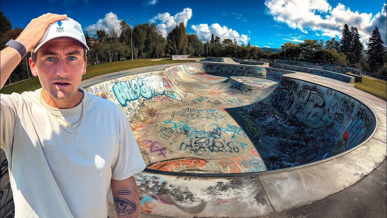 JE TEST LE PLUS VIEUX SKATEPARK DE FRANCE #TDF2 ep1