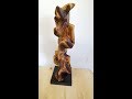 power carving - how to make a wooden sculpture