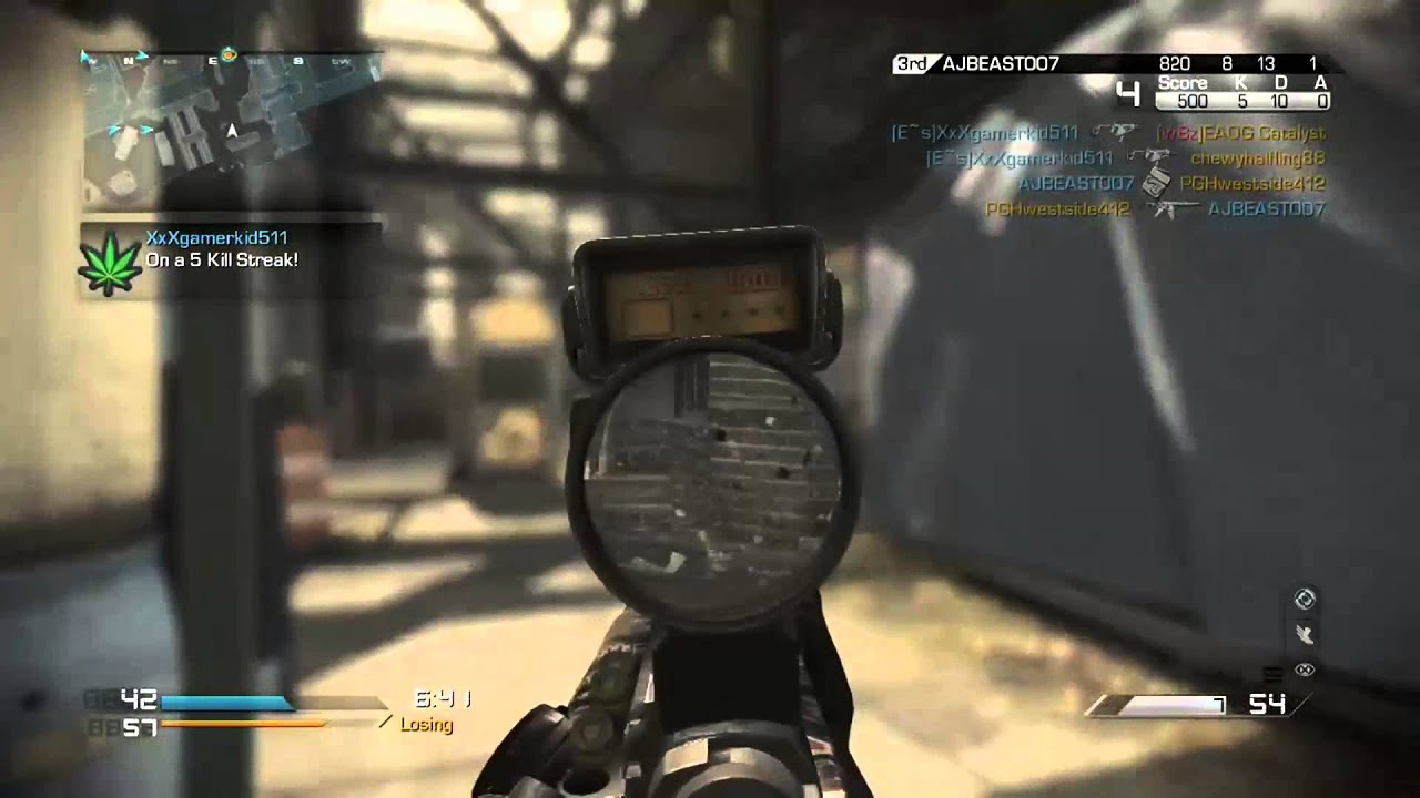 Sick Sniping Huge Kill Chain in AW