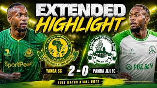 YANGA SC 2-0 PAMBA JIJI FC EXTENDED HIGHLIGHT⚽️