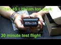 Titan 4S Lithium-Ion Pack - First test flight