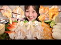 ASMR Various Fresh Shellfish【Mukbang/ Eating Sounds】【English subtitles】