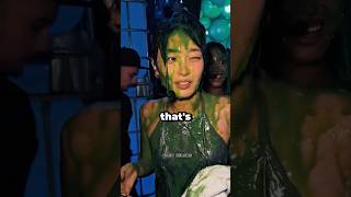 KATSEYE Got Slimed Megan Couldn't Handle It 😭 #katseye