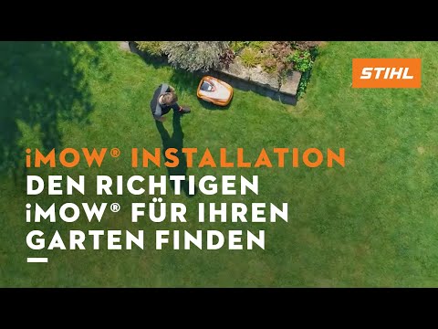 Den passenden iMOW®  Mähroboter finden (1/8)