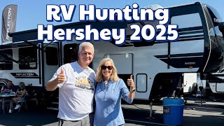 First-Time RV Buyers Hunt For Their Dream Camper At The Hershey RV Show 2025!