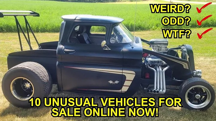 WEIRD VEHICLES WEDNESDAY! 10 Odd Vehicles Selling On Marketplace, Links to Ads in Video Description