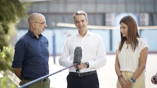 Επίσκεψη του Πρωθυπουργού Κυριάκου Μητσοτάκη στο 3ο Γυμνάσιο Ζωγράφου