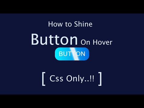How to Shine Button On Hover | Without Pseudo Element | Css Animated Button | @Codes Tutorials