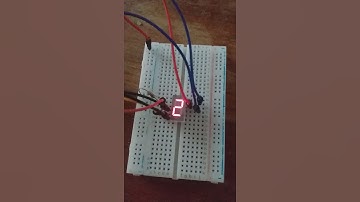 Display 7 segmentos 0 al 9