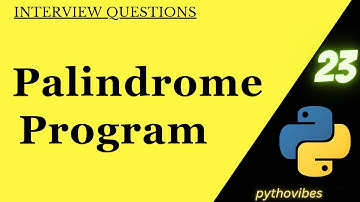 Palindrome Program:Beginners to Experts| in #python #programming #coding @pythonvibes_