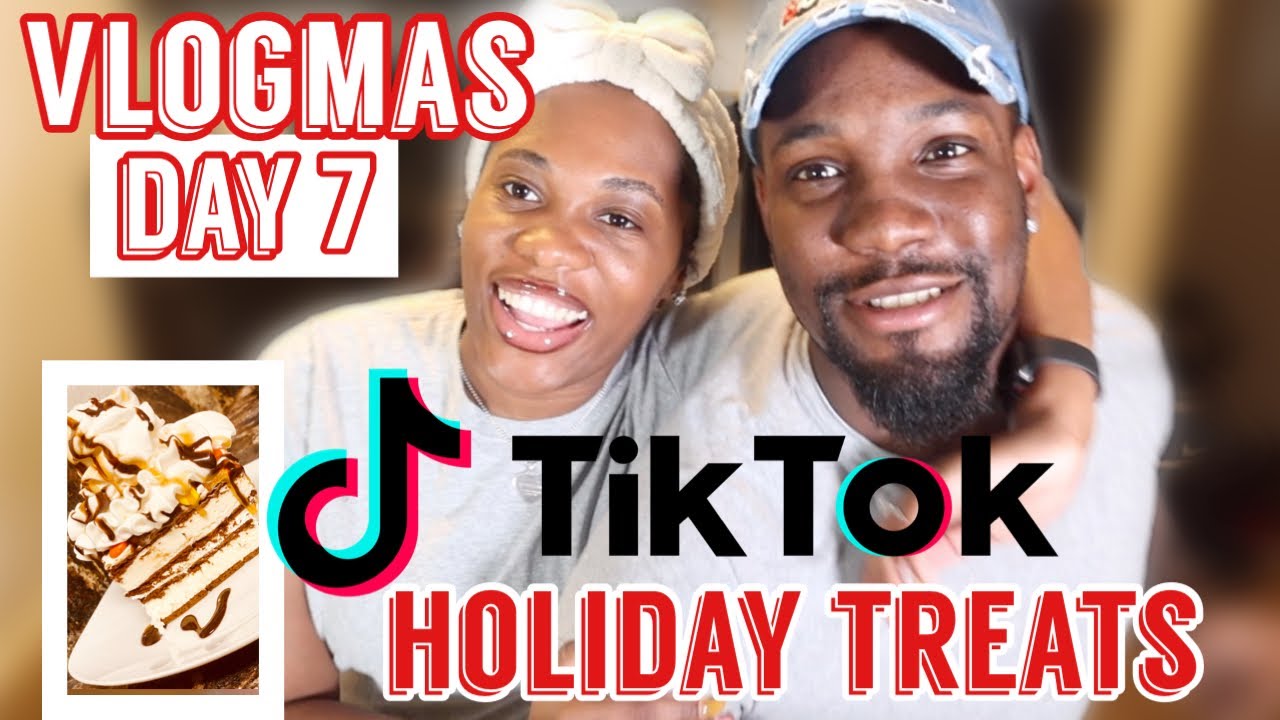 VLOGMAS DAY 7 | EASY DESSERT | TIKTOK ICECREAM CAKE RECIPE - YouTube