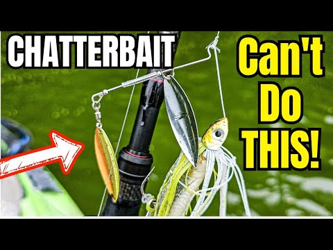 Spinnerbaits are BETTER than Chatterbaits at THIS!
