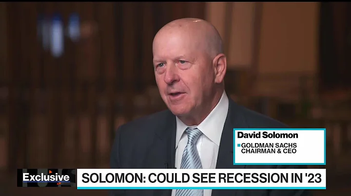 Goldman CEO Preparing for 'Bumpy Times Ahead'