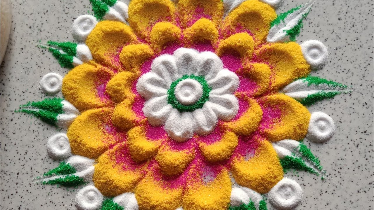 अतिशय सुंदर आणि आकर्षक रांगोळ्या