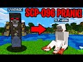 PRANKING AS SCP-096 IN MINECRAFT!