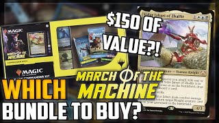 mtg march of the machine commander precons INSANE! New Bundles and Which Precon to Buy! Magic the Gathering March of