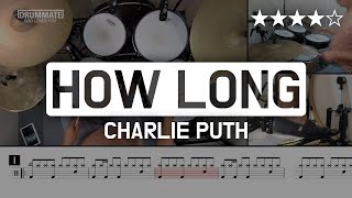 [Lv.14] How Long - Charlie Puth (★★★★☆) Pop Drum Cover Resimi