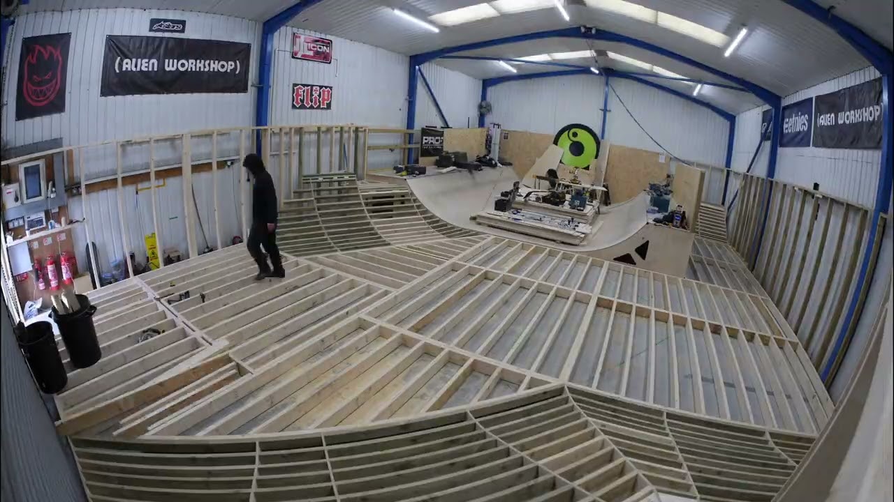 The Crypt Skate Park Build Time-Lapse