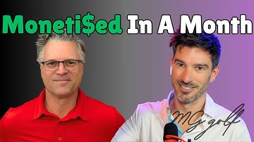 1,000 subs in his first two videos! How Mark monetized is golf channel FAST!!