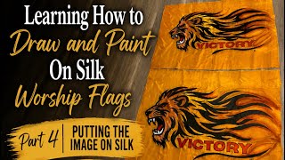 How to Put a Picture on Silk Worship Flags