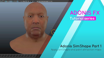 Applying Facial Simulation using the AdonisFX simShape facial solver - Part 1