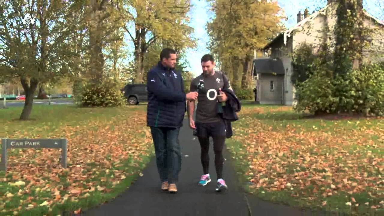 irish rugby squad #BehindTheGreen With Quinny