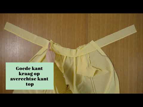 Video tutorial: Lisette top