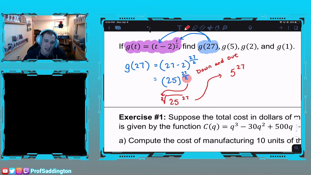Mr. Sadler: Math 12 - Lesson 6 - YouTube