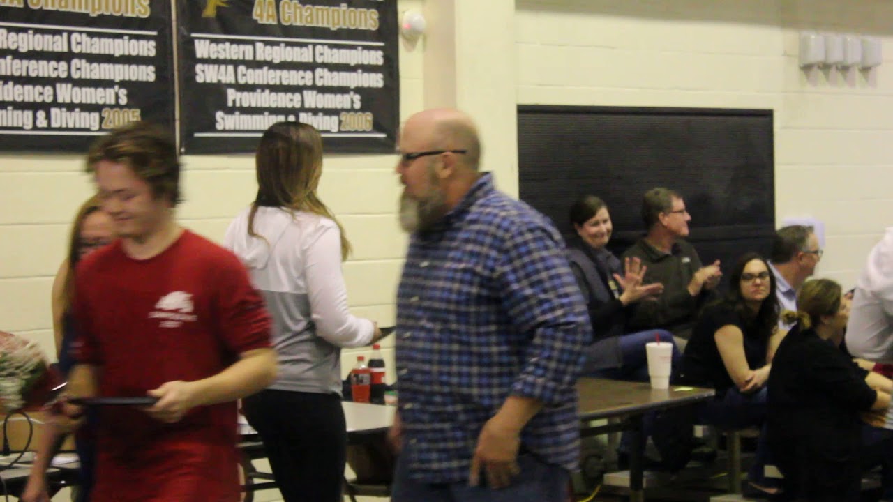 Butler High School Swim and Dive Senior Night 1-10-18 - YouTube