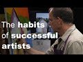 The surprising habits of successful artists