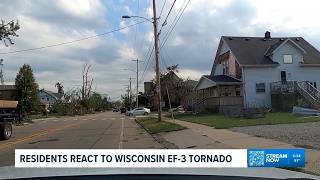 Tornado tears through Wisconsin community, leaving damage and power outages