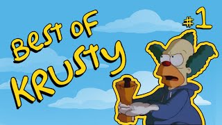Krusty the Clowns Best Moments #1  The Simpsons Compilation