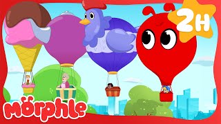 Air Balloon Race! | Morphle&#39;s Family | My Magic Pet Morphle | Kids Cartoons