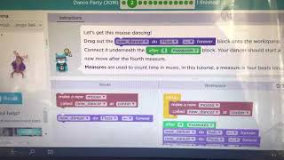 Famous Code.org: Dance Party (2018) Level 2 Wealth
